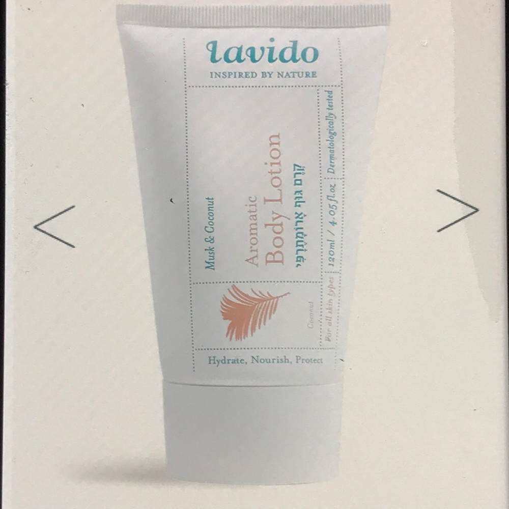 Lavido MUSK & COCONUT Aromatic Body Lotion NEW SEALED